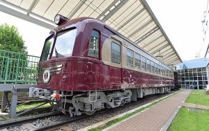 電車の博物館へ行きました🚉
