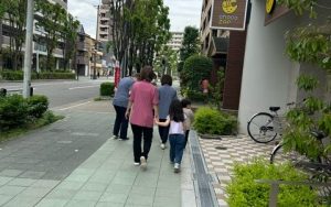 避難訓練をしました