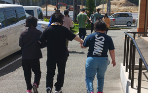 避難訓練を実施しました!