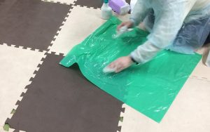 2025年3月19日　感染症対策委員会(訓練)の様子　